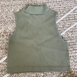 Green Turtle Neck